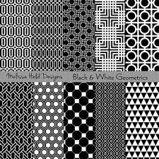 Black White Geometric Patterns By Scrapster By Melissa Held Designs Find, edit, & download simple black and white patterns for free on vecteezy. black white geometric patterns