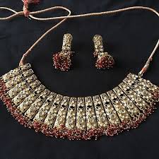 las indian costume jewellery set