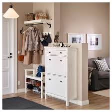 Hemnes Shoe Cabinet With 2 Compartments White 35x50 Hemnes Schuhschrank Schuhschrank Kleine Flure