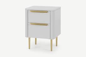 Somewhere to house a lovely lamp, your evening book and your morning coffee? Best Small Bedside Table 20 Narrow Bedside Tables