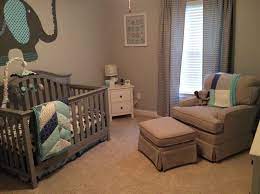 Brecken S Elephant Nursery Project Nursery Nursery Guest Room Elephant Nursery Girls Bedroom Sets