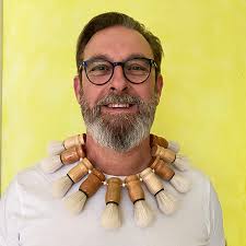 Necklace Shaving Brush Ineke Otte