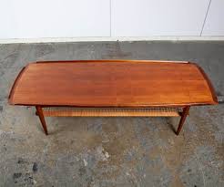 When you buy a rosdorf park selig coffee table online from wayfair, we make it as easy as possible for you to find out when your product will be delivered. Mid Century Danish Modern Coffee Table Selig Poul Jensen Teak Cane Magazine Rack Mid Century Sacramento