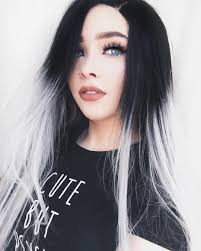 Black And Grey Lace Front Wig Pin En Ombre Black To Grey Lace Front Wig Buyers Reviews