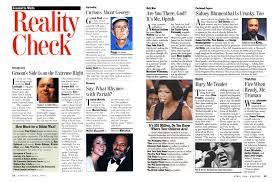 Lori, the oldest, was the smart one. Sidney Blumenthal Is Cranky Too Esquire April 1994