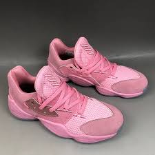 Light pink/glow blue/gold metallic 'pink lemonade'. Adidas Harden Vol 4 Pink Cheap Online