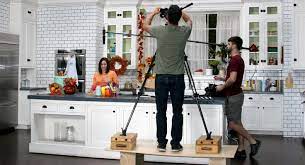 Behind The Scenes Of A Youtube Cooking Show The Kernel Youtube Cooking Cooking Show Studio Kitchen