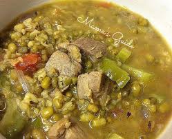 Ginisang Monggo Na May Ampalaya Recipes Ampalaya Guisado Recipe