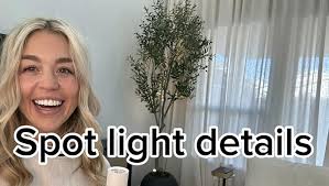 SUNVIE 2 Pack LED Up Lights for Indoor Use Uplight, Warm White Floor  Spotlight Lamp, 120V Spot Lights for Uplighting Accent Lighting, 5.9 FT  Cord with Foot Switch