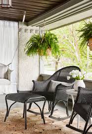 Lloyd flanders offers antiqued teak tables that complement their lloyd loom and vinyl collections. Explore The Wicker Weaving Process Behind The Brand That Revolutionized Outdoor Living Luxe Interiors Design