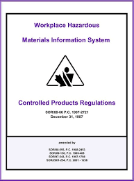 Acts and regulations applicable to the regulation of pesticides and other pest control products in canada. Reference Manual For The Whmis Requirements Of The Hazardous Products Act And Controlled Products Regulations Canada Ca