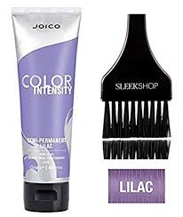 Joico Color Intensity Semi Permanent Creme Hair Color With Sleek Tint Brush Lilac