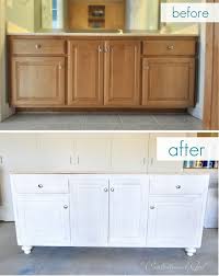 And took forever to dry before i could rehang the doors and reinstall the drawers. 10 Inexpensive Updates For A Builder Grade Home Little House Of Four Creating A Beautiful Home One Thrifty Project At A Time 10 Inexpensive Updates For A Builder Grade Home