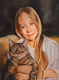 Cats or dogs?.." 😽🐶 Contemporary Lithuanian artist Gerta Burbe.