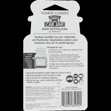 Yankee candle is a nationally known brand, and the line of air fresheners they offer can be found in automobiles across the country. Yankee Candle Car Jar Ultimate New Car Scent Air Freshener 1 Ct Smith S Food And Drug