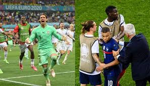 1 (2) завершился испания 1 (2). Uefa Euro 2020 Switzerland Shocks France In Penalties Spain Battles Past Croatia