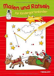 Die weihnachtszeit fängt mit dem ersten adventssonntag an, wobei schon im november alles geschmückt wird. Malen Und Ratseln Fur Kindergartenkinder Weihnachten Suchen Zahlen Zuordnen Verbinden Fur Kinder Ab 3 Jahren Ratsel Spass Spiele Amazon De Schwendemann Nadja Bucher