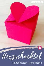 Herzschachtel Falten Ohne Kleben Druckvorlage Anleitung Schachtel Falten Anleitung Schachteln Falten Anleitung Schachtel Basteln