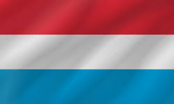 The flag of luxembourg shows three horizontal stripes in the colours red, white and blue. Flagge Von Luxemburg Bild Country Flags