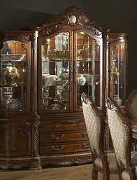 They can be as simple as a bar cart or as grand as a dining room storage cabinet. Cortina China Buffet China Cabinet Curio Cabinet Decor Furniture Design Living Room