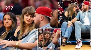 🍿 Chaos courtside! Travis Kelce stole the show at the Cavaliers vs Knicks  playoff game—chugging a beer on the Jumbotron while Taylor Swift could  barely watch. 😳 The NFL star was full