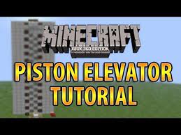 To create the elevator, all you need is a 1×1 shaft, down (or up) to the place where you want to go. Minecraft Xbox 360 Piston Elevator Tutorial Zipper Youtube