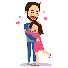 Vintage cartoon cartoon painting cartoon icons sinchan cartoon cute cartoon drawings cartoon wallpaper crayon shin chan cartoon kids and daughter hand painted hand painted father and daughter, fathers day, happy fathers day, happy holiday transparent png or vector file for free. Father Hugging Daughter Stock Vector Illustration Of Holiday 112695439