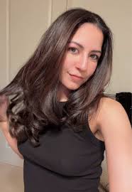 🤎🍫 #hairtransformation #brunnette #curtainbangs #layeredhaircut #newhair