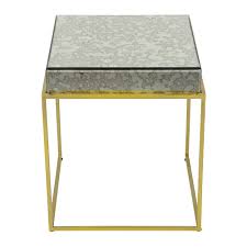 Acme furniture coffee table, mirrored and antique gold amazon $ 548.04. Buy Luxe Antique Mirror Top Square Side Table Amara