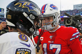 Inspired by andymation and the flippist, howard lee has created a hand drawn flip book to celebrate lamar jackson's mvp award from the nfl. Lamar Jackson And Josh Allen Polarized Draft Experts Now They Meet In The Playoffs As Nfl Stars Baltimore Sun