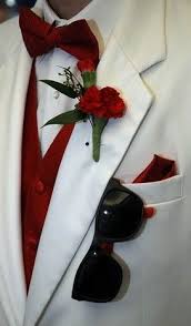 Mix & match this shirt with other items to create an avatar that is unique to you! Pin By Daily Herald Media Wausau On Prom Style 2013 Red And White Weddings White Tuxedo Wedding Red Wedding