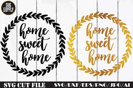 Free Free Home Sweet Home Round Svg 614 SVG PNG EPS DXF File