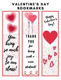 Some of the best things to do on valentine's day won't cost you a thing. Valentine Bookmarks For Students Worksheets Teaching Resources Tpt