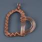 Wire Heart Pendant—Great V-Day Gift!