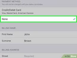 Now in the last set your payment method to none and then enter your address details and click on proceed. 3 Ways To Create An Apple Id Without A Credit Card Wikihow