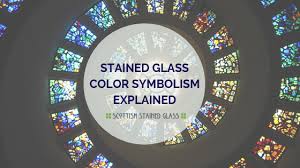 Stained glass mosaic heart on a wood backing to be hung on your wall. Symbolism Behind Stained Glass Color In Churches