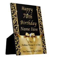 Not only this t shirt would come in handy for him in the. Personalized For 70 Year Old Woman Gifts On Zazzle