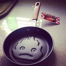 Howl S Moving Castle Calcifer Frying Pan Howls Moving Castle Ghibli Calcifer