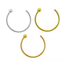 It is essential that you use only your hands into doing this and not seek help from captive ring pliers. Best Prices For 925 Silver Open Hoop Nose Ring Snr01 Pierc