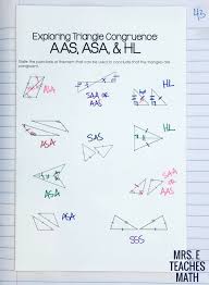 An abbreviation for corresponding parts of congruent triangles are congruent, which can be used as a justification in a proof after two triangles are proven congruent. Congruent Triangles Inb Pages Mrs E Teaches Math
