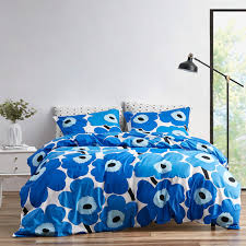 Check spelling or type a new query. Amazon Com Marimekko Blue Unikko Comforter Set Full Home Kitchen