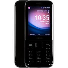 Nokia 8000 4G Dual-Sim schwarz