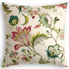 For a custom made look, the same fabric is used on both sides. Botanical Pillow Cover Wayfair