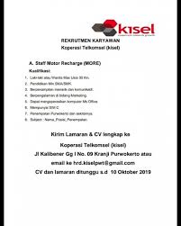 Check spelling or type a new query. Lowongan Kerja Kategori Koperasi Terbaru 2021