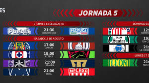 8:00 am (5) 8:00 am. Liga Mx Fechas Y Horarios Del Guardianes 2020 Jornada 5 As Mexico