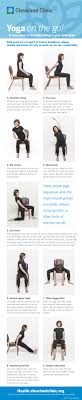 12 Yoga Poses You Can Do Wherever You Re Working Chair Yoga Chair Pose Yoga Yoga Poses
