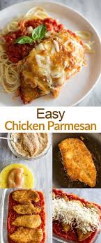 Simple Chicken Parmesan Recipe Chicken Parmesan Recipe Easy Baked Chicken Parmesan Chicken Parmesan Recipe Baked