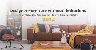 Replace your old and worn out furniture by the end of the day with a furniture rental from rent 1 st. Inhabitr Furniture Rental Buy Or Rent Affordable Furniture