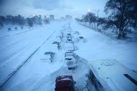 Snowpocalypse Chicago Highway Lake Shore Drive Chicago Lake Chicago Snow