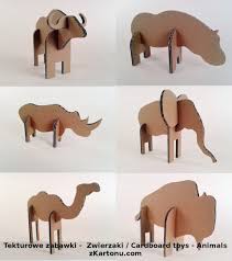 Tekturowe Zabawki Zwierzaki Cardboard Toys Animals Z Kartonu 2020 Elisi Fikirleri Cocuklar Icin Sanat Sanat Fikirler